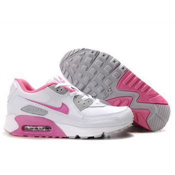 Nike Air Max 90 Womens Shoes Wholesale White Pink Gray Australia